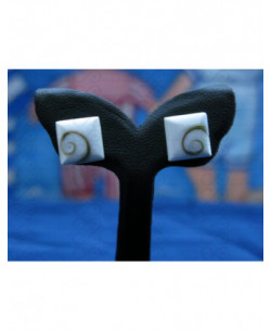 LE 0085s Pendientes Shiva Ojo Plata