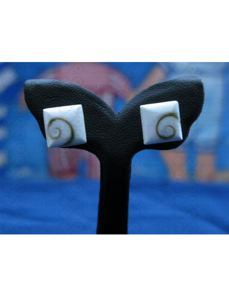 LE 0085s Ohrringe Shiva Auge Silber