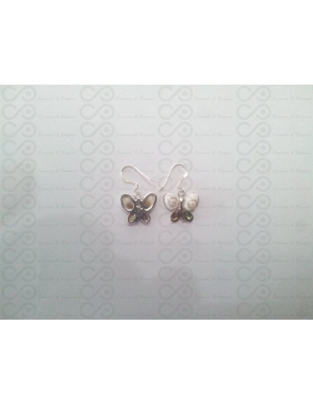 LE 0086gr Orecchini in Argento con Occhio di Shiva