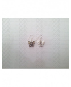 LE 0086ma Ohrringe Shiva Auge Silber 2