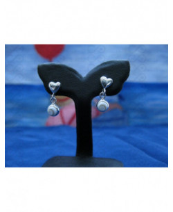 LE 0093s Orecchini in Argento con Occhio di Shiva