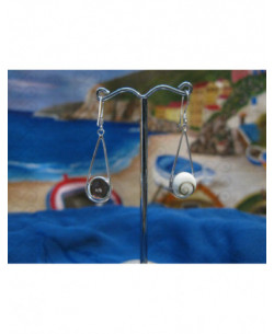 LE 0098 Ohrringe Shiva Auge Silber