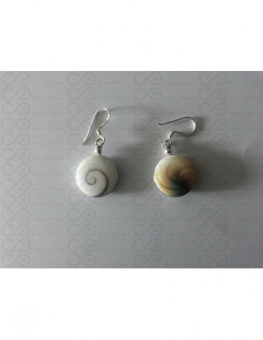 LE 0101 Ohrringe Shiva Auge Silber