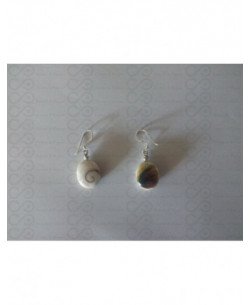 LE 0102 Ohrringe Shiva Auge Silber 2