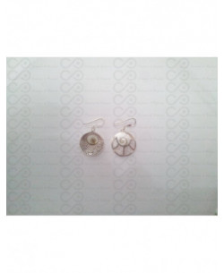 LE 0104 Pendientes Shiva Ojo Plata 2