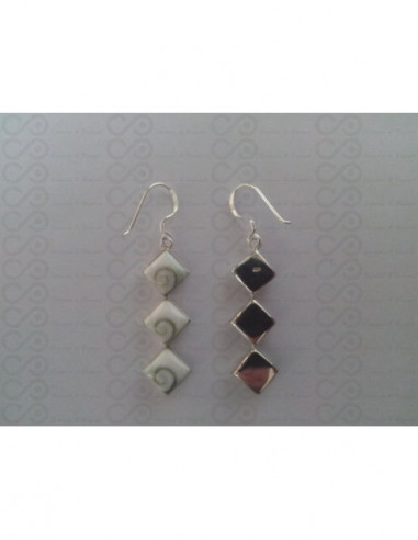 LE 0105 Orecchini in Argento con Occhio di Shiva