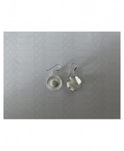 LE 0111 Boucles d'oreilles Shiva Oeil Argent 2