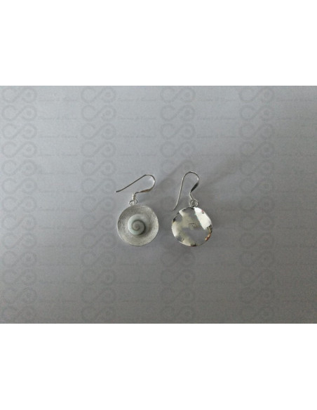 LE 0111 Orecchini in Argento con Occhio di Shiva