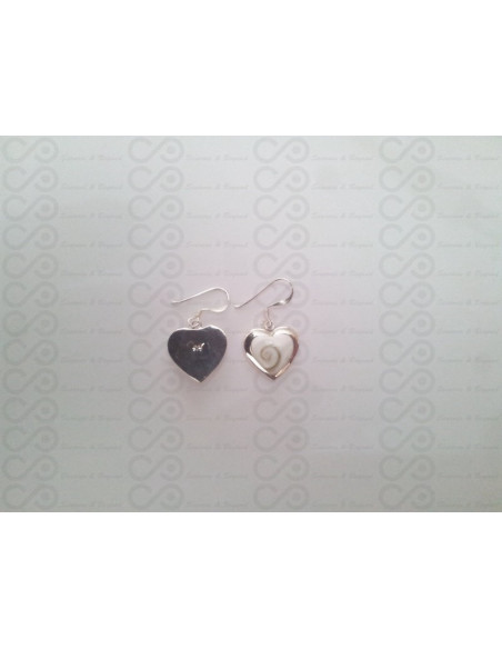 LE 0123 Ohrringe Shiva Auge Silber