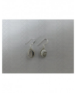 LE 0126 Ohrringe Shiva Auge Silber 2