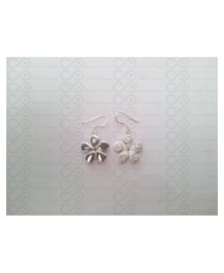 LE 0129 Boucles d'oreilles Shiva Oeil Argent 2