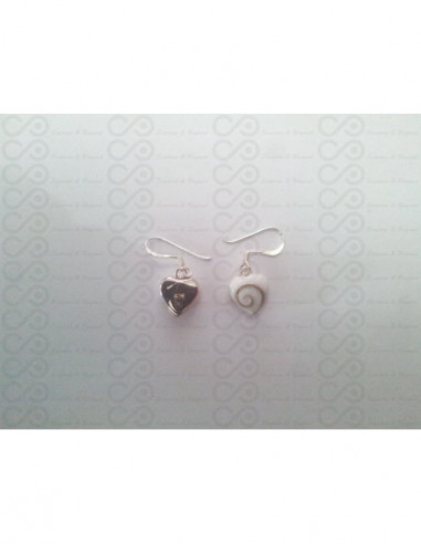 LE 0139 Boucles d'oreilles Shiva Oeil Argent
