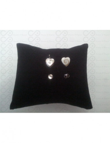 LE 0139s Orecchini in Argento con Occhio di Shiva