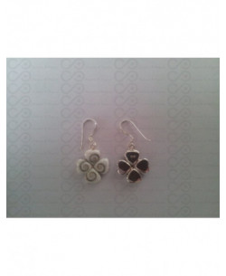 LE 0140 Pendientes Shiva Ojo Plata 2