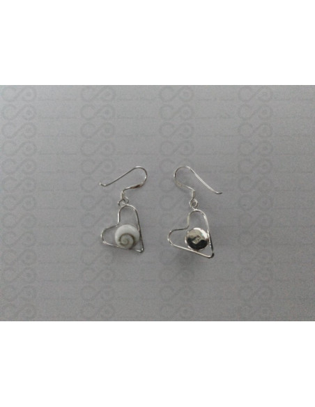 LE 0156 Ohrringe Shiva Auge Silber