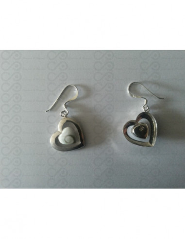 LE 0200 Ohrringe Shiva Auge Silber