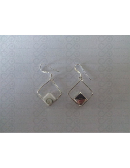 LE 0203 Orecchini in Argento con Occhio di Shiva