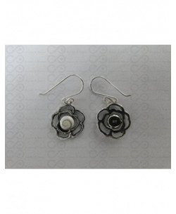 LE 0207 Ohrringe Shiva Auge Silber 2