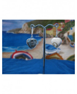 LE 0209 Ohrringe Shiva Auge Silber