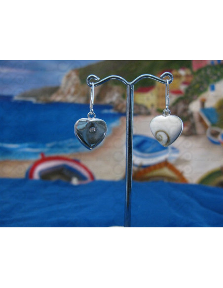 LE 0209 Boucles d'oreilles Shiva Oeil Argent