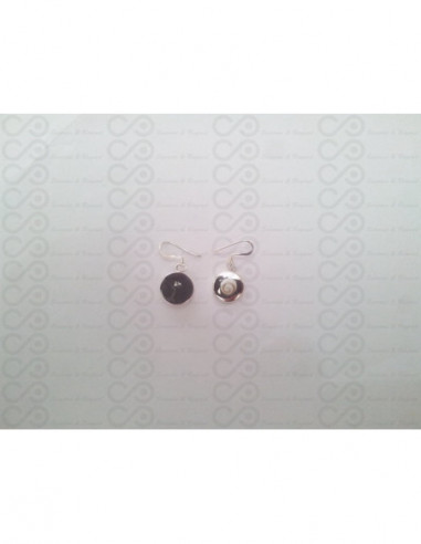 LE 0211 Boucles d'oreilles Shiva Oeil Argent