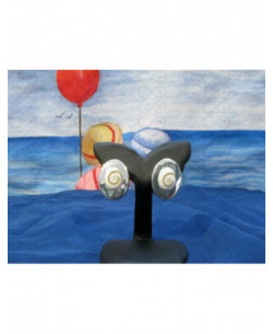 LE 0212s Orecchini in Argento con Occhio di Shiva