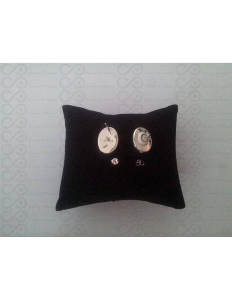 LE 0212s Earrings Shiva Eye Shell Silver