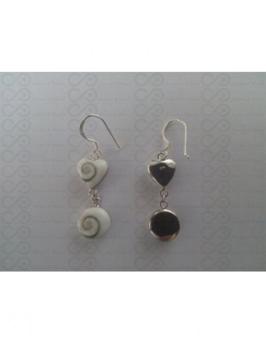 LE 0214 Orecchini in Argento con Occhio di Shiva