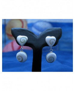 LE 0215s Orecchini in Argento con Occhio di Shiva