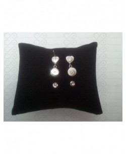 LE 0216s Orecchini in Argento con Occhio di Shiva 2