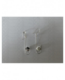 LE 0220 Boucles d'oreilles Shiva Oeil Argent 2