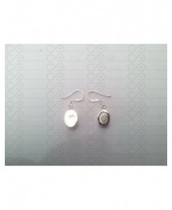 LE 0224 Boucles d'oreilles Shiva Oeil Argent 2