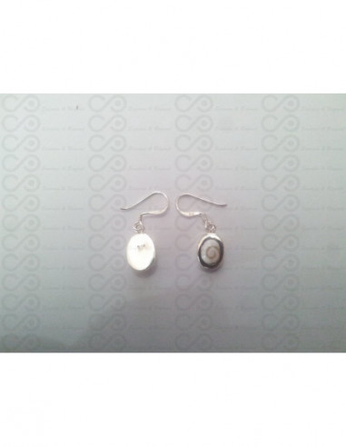 LE 0224 Orecchini in Argento con Occhio di Shiva