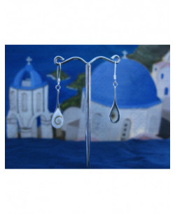 LE 0229 Ohrringe Shiva Auge Silber