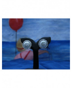 LE 0231s Earrings Shiva Eye Shell Silver