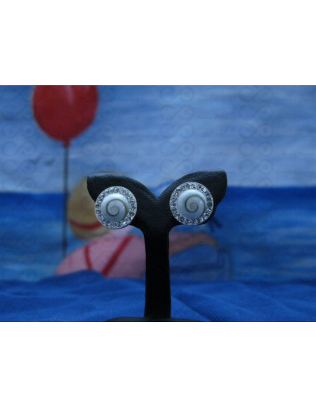 LE 0231s Ohrringe Shiva Auge Silber