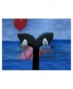 LE 0246s Ohrringe Shiva Auge Silber