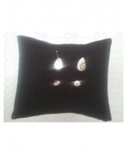 LE 0246s Boucles d'oreilles Shiva Oeil Argent 2