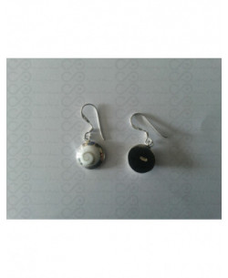 LE 0249 Ohrringe Shiva Auge Silber 2