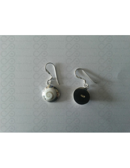 LE 0249 Orecchini in Argento con Occhio di Shiva