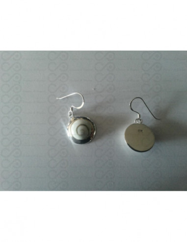 LE 0250 Ohrringe Shiva Auge Silber