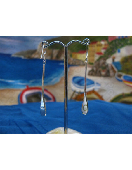 LE 0253 Boucles d'oreilles Shiva Oeil Argent