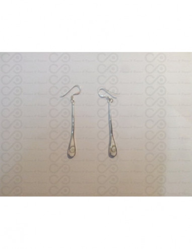 LE 0253 Orecchini in Argento con Occhio di Shiva