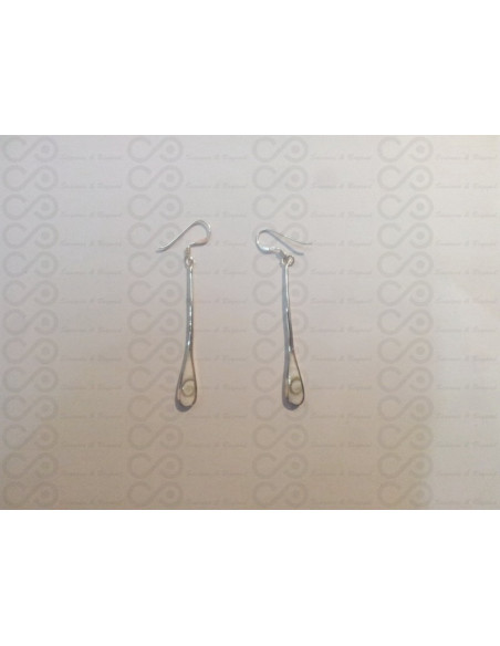 LE 0253 Boucles d'oreilles Shiva Oeil Argent