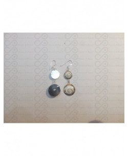 LE 0255 Pendientes Shiva Ojo Plata 2