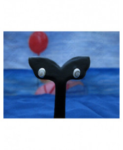 LE 0256s Ohrringe Shiva Auge Silber