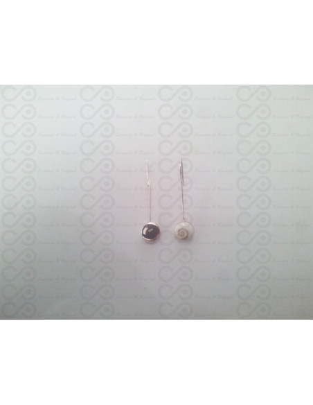 LE 0259 Orecchini in Argento con Occhio di Shiva