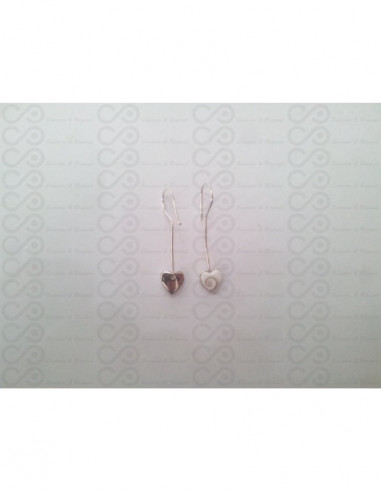 LE 0260 Pendientes Shiva Ojo Plata