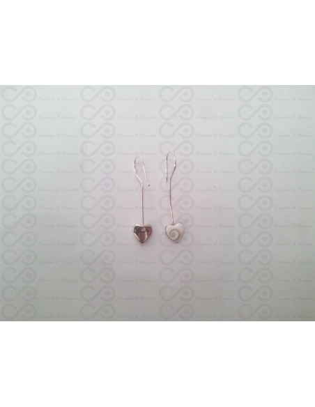 LE 0260 Pendientes Shiva Ojo Plata