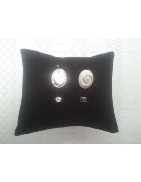 LE 0266s Ohrringe Shiva Auge Silber